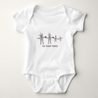 Little Robot Family Romper