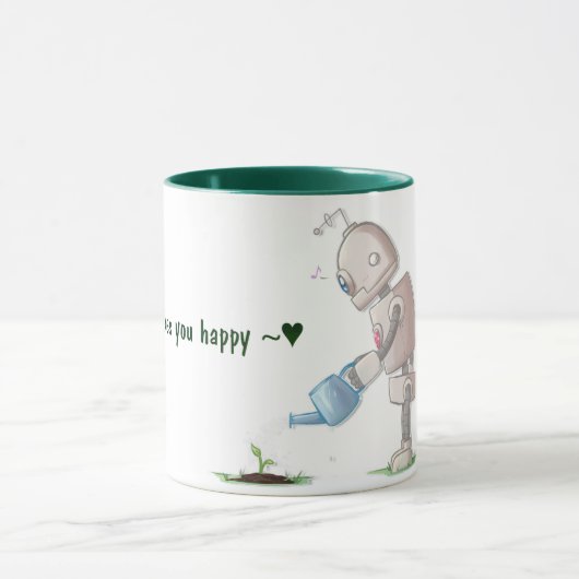 Little Robot's Garden Hobby Mok (Midden)