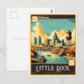 Little Rock, Arkansas | Antiek Briefkaart (Voorkant / Achterkant)