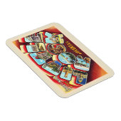 Little Rock Arkansas AR Large Letter Briefkaart CT Magneet (Rechterzijde)