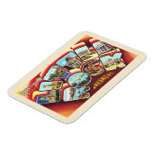 Little Rock Arkansas AR Large Letter Briefkaart CT Magneet (Linkerzijde)