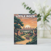 Little Rock Arkansas Briefkaart (Staand voorkant)