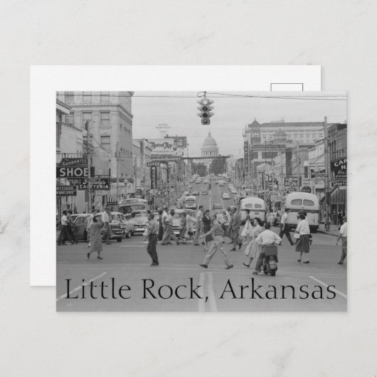 Little Rock, Arkansas Briefkaart (Voorkant / Achterkant)