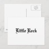 Little Rock, Arkansas Briefkaart (Voorkant / Achterkant)