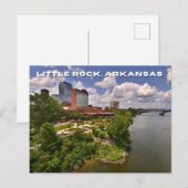 Little Rock Arkansas Briefkaart for Travel (Voorkant / Achterkant)