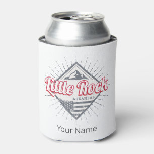 Little Rock Arkansas City Verenigde Staten Ontwerp Blikjeskoeler