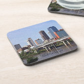 Little Rock, Arkansas Drankjes Onderzetter (Linkerzijde)