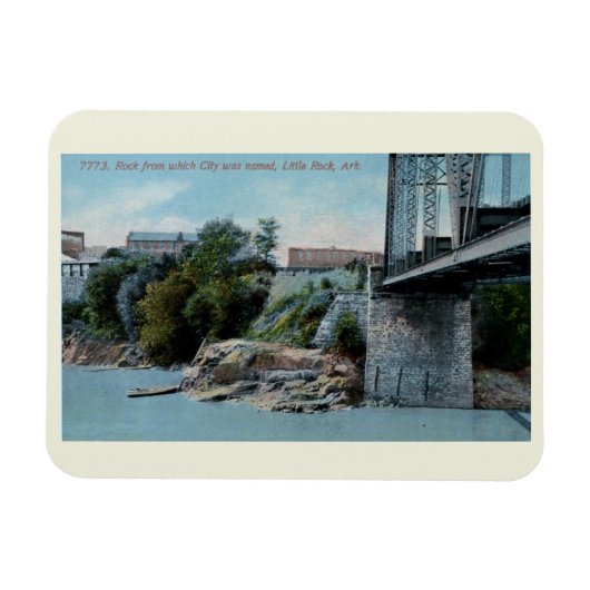 Little Rock Arkansas, Historisch,  Magneet (Horizontaal)
