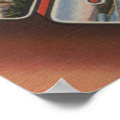 Little Rock, Arkansas - Large Letter Scenes 2 Poster (Hoek)