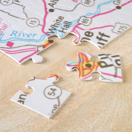 Little Rock, Arkansas Legpuzzel (Zijkant)