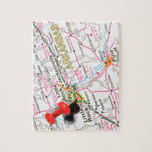 Little Rock, Arkansas Legpuzzel (Verticaal)