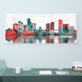 Little Rock Arkansas Skyline Spandoek (Beurs)