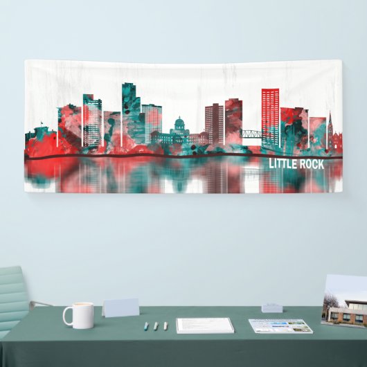 Little Rock Arkansas Skyline Spandoek (Beurs)