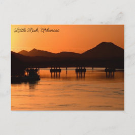 Little Rock, Arkansas Sunset Briefkaart