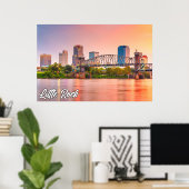 Little Rock, Arkansas, Verenigde Staten Poster (Thuiskantoor)
