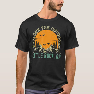 Little Rock Arkansas Verken het buitenleven T-shirt