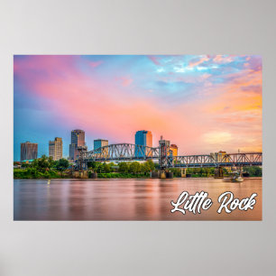 Little Rock, Arkansas, VS Poster