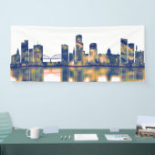Little Rock Skyline Spandoek (Beurs)
