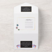 Little Rock Star Kinder 🎸🤣 Gitaarkampioen All In One Uitnodiging (Buitenkant)