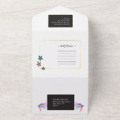 Little Rock Star Kinder 🎸🤣 Gitaarkampioen All In One Uitnodiging (Buitenkant)