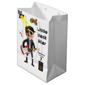 Little Rock Star Kinder 🎸🤣 Gitaarkampioen Medium Cadeauzakje (Voorkant Gekanteld)