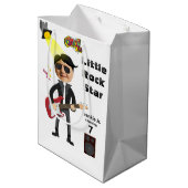 Little Rock Star Kinder 🎸🤣 Gitaarkampioen Medium Cadeauzakje (Achterkant Gekanteld)