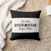 Little Rock Star Rocker Kind Rock en Roll Baby Kussen (Deken)