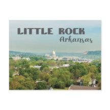 Little Rock, Uitzicht Arkansas met Capitol Briefka