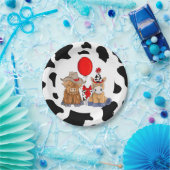 Little Rodeo Birthday Party Borden - Red Papieren Bordje (Feest)