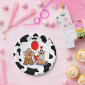 Little Rodeo Birthday Party Borden - Red Papieren Bordje (Feest)