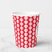 Little Rookie Baseball 1e verjaardag Papieren Bekers (Rechts)