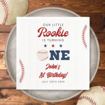 Little Rookie Baseball 1e Verjaardag