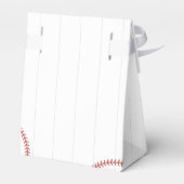 Little Rookie Baseball 1st Birthday Bedankdoosjes (Achterkant)