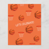 Little Rookie Basketbal Budget 1e Verjaardag (Achterkant)