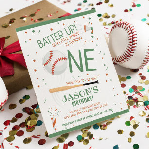 Little Rookie Honkbal Groen Budget 1e Verjaardag