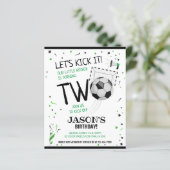 Little Rookie Voetbal Budget 2e Verjaardag (Staand voorkant)