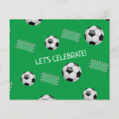 Little Rookie Voetbal Budget Foto 1e Verjaardag (Achterkant)