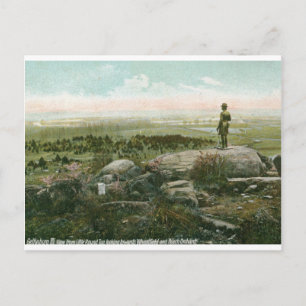 Little Round Top, Gettysburg Battlefield  Briefkaart