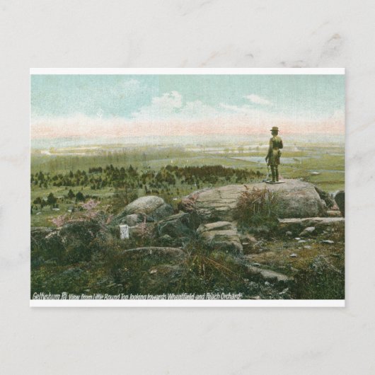 Little Round Top, Gettysburg Battlefield  Briefkaart (Voorkant)