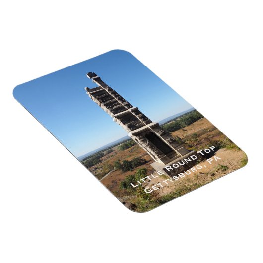 Little Round Top in Gettysburg PA Magneet (Rechterzijde)