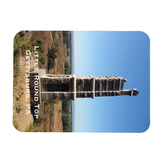 Little Round Top in Gettysburg PA Magneet (Horizontaal)