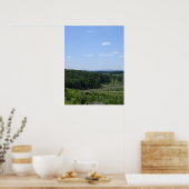 Little Round Top Panorama 1 Poster (Keuken)