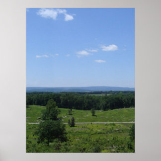 Little Round Top Panorama 3 Poster