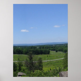 Little Round Top Panorama 4 Poster