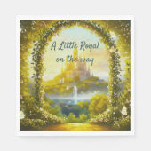 Little Royal Is on the Way Fairytale Princess Servet (Voorkant)