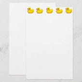 "Little Rubber Ducky" Briefpapier (Voorkant / Achterkant)