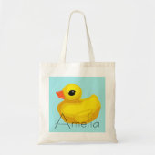 "Little Rubber Ducky" Tote Bag (Voorkant)