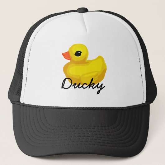 "Little Rubber Ducky" Trucker Pet (Voorkant)