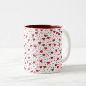 Little Ruby Hearts Mok (Voorkant rechts)