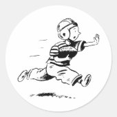 Little Runing Back Stickers (Voorkant)